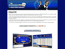 Tablet Screenshot of poker770-fr.eu